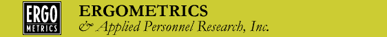 ERGOMETRICS, Video pre-employment tests.